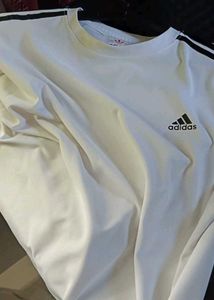 Adidas White Tshirt
