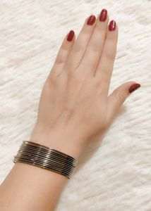 Silver Tone Bangle Set