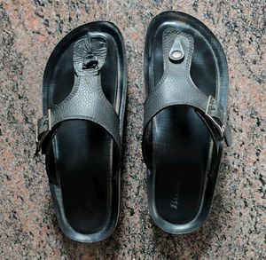 Bata Black Sandals