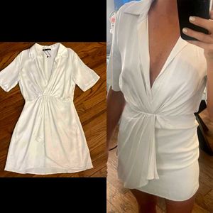 Zara White Mini Dress