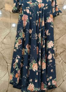 Floral Print Maxi Dress