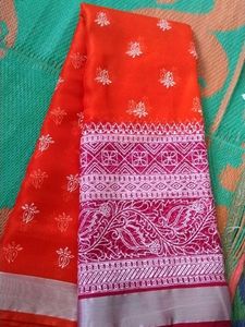 Beautiful Saree With Unique Colours