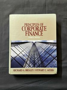 Corporate Finance Principles Brealey, Richard A ;