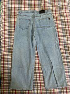 Light Wash Wide Leg Jeans