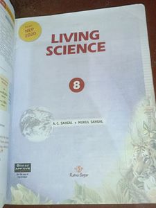 Class 8 Living Science Book