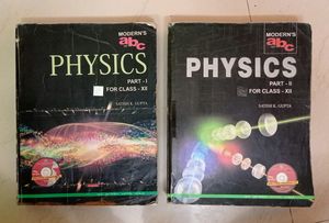 MODERN&#39;S abc of PHYSICS (Part I &amp; II) For Class 12