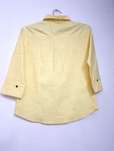 Yellow Button-Down Shirt