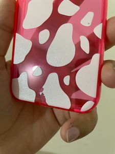 Hot pink animal print case for iPhone 12 Mini