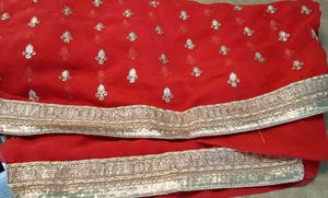 Red Saree