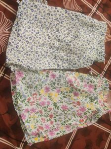 COMBO OFFER two Floral Print Shorts