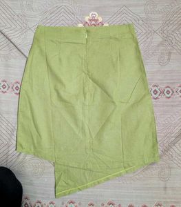 Olive Green Skirt - D'Basic