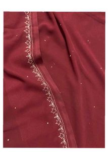 Elegant Maroon Saree