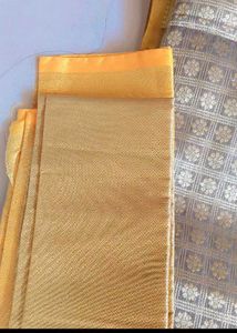 Kanjivaram Mustard Saree🔥