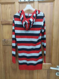 Striped Long Sweater