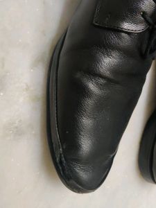 One8 By Virat Kohli Branded Formal Black Shoes For Men