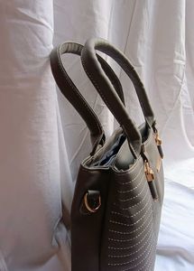 Stylish Grey Handbag