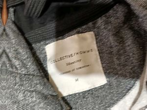 Men's Heather Gray Dept. Hoodie, M Size