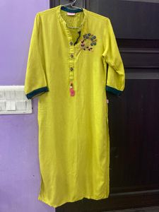 Neon Colour Kurti