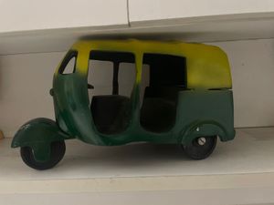 Vintage Metal Toy Rickshaw