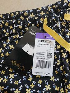 Floral Print Shorts