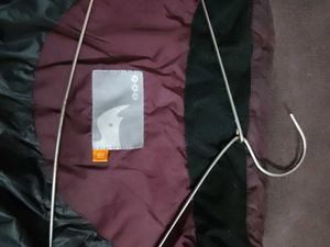 Burgundy Puffer Jacket