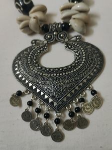 Oxidised Boho Necklace