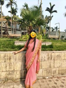 Saree In Heavy Border