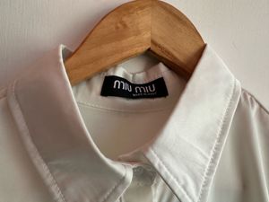 Classy Satin Off White Shirt