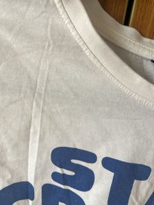 Stay Groovy White Crop Top