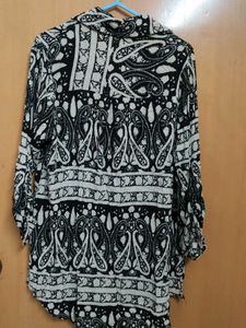 Paisley Print Blouse