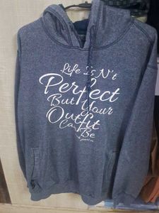 Hoodie with Graphic Print