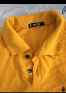 Yellow Polo T-Shirt