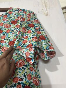 2XL Floral Dress