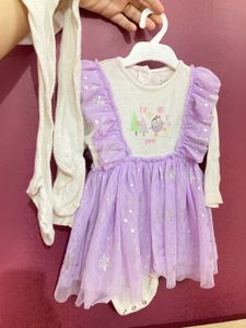 Baby Girl 'Let It Snow' Outfit