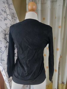 Classic Black Cardigan
