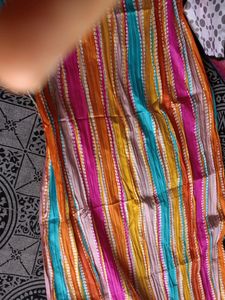 Stripped Chanderi Dupatta