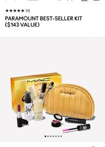 New MAC Golden Color Makeup Bag