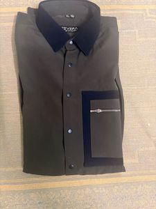 Fevera Color Block Button-Down