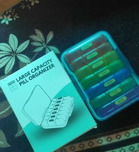 Pop Cube Large Pill Organiser| Brand New Sealed