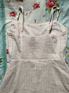 A Mini Light Pink Dress