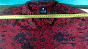 Red Full Hand Shirt 42 Size