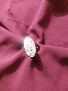 2 pair of gold plated pearl earrings with a stone