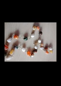 Chain With Colourful Stones