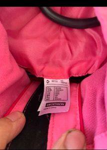 Pink Patterned Outdoor Jacket