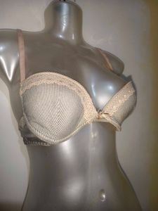 🎁Buy 2, Get 2 Free🎁Striped Padded Bra 32 C