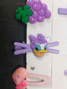 Cute Cartoon Hair Clip Set