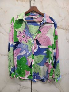 Floral Print ZARA Shirt