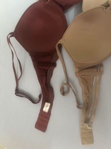 Two Bras: Nude &amp; Burgundy