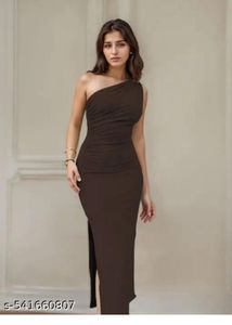 Elegant One-Shoulder Dress