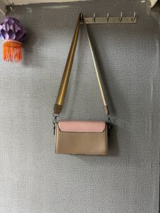 A Pink&amp; Brown Sling Bag